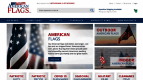 What Americanflags.com website looked like in 2021 (3 years ago)