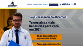 What Abramet.com.br website looked like in 2021 (3 years ago)