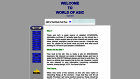 What Asic-world.com website looked like in 2021 (3 years ago)
