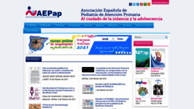 What Aepap.org website looked like in 2021 (3 years ago)