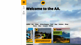 What Aa.co.nz website looked like in 2021 (3 years ago)