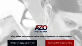 What Azonetwork.com website looked like in 2021 (3 years ago)