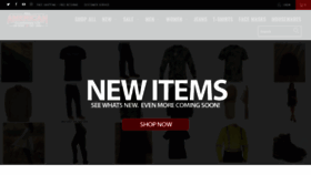What Allamericanclothing.com website looked like in 2021 (3 years ago)