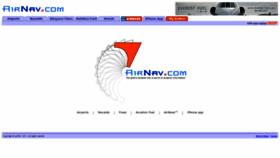 What Airnav.com website looked like in 2021 (3 years ago)