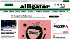 What Alligator.org website looked like in 2021 (3 years ago)