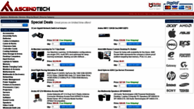 What Ascendtech.us website looked like in 2021 (3 years ago)