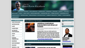 What Ahmetrasimkucukusta.com website looked like in 2021 (3 years ago)