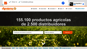 What Agroterra.com website looked like in 2021 (3 years ago)