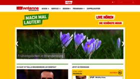What Antennebrandenburg.de website looked like in 2021 (3 years ago)