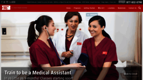 What Americancareercollege.edu website looked like in 2021 (3 years ago)