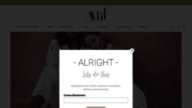 What Avrilfh.com website looked like in 2021 (3 years ago)