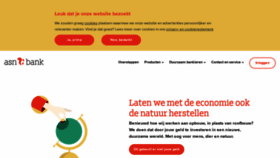 What Asnbank.nl website looked like in 2021 (3 years ago)
