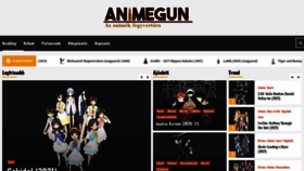 What Animegun.eu website looked like in 2021 (4 years ago)