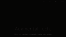What Augmental.tech website looked like in 2021 (3 years ago)