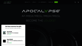 What Alphardaudio.us website looked like in 2021 (5 years ago)