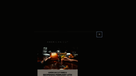 What Americancutsteakhouse.com website looked like in 2021 (4 years ago)