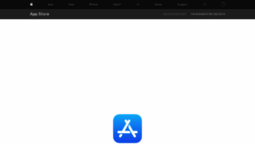 What Apps.apple.com website looked like in 2021 (5 years ago)
