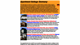 What Apartment-listings.com website looked like in 2021 (3 years ago)