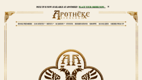 What Apothekenyc.com website looked like in 2021 (3 years ago)