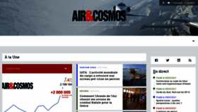 What Air-cosmos.com website looked like in 2021 (3 years ago)