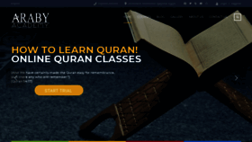 What Arabyacademy.com website looked like in 2021 (4 years ago)