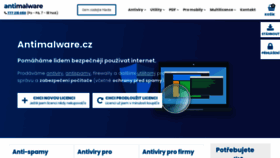 What Antiviry-zdarma.cz website looked like in 2021 (3 years ago)