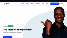 What Atlasvpn.com website looked like in 2021 (3 years ago)