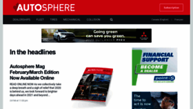 What Autosphere.ca website looked like in 2021 (3 years ago)
