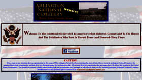 What Arlingtoncemetery.net website looked like in 2021 (3 years ago)