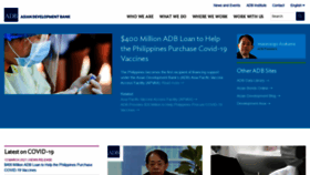What Adb.org website looked like in 2021 (3 years ago)