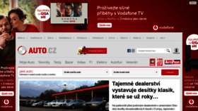 What Auto.cz website looked like in 2021 (3 years ago)