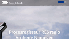 What Avecodebondt.nl website looked like in 2021 (3 years ago)