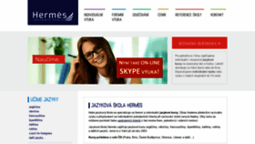 What Agentura-hermes.cz website looked like in 2021 (3 years ago)