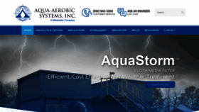 What Aqua-aerobic.com website looked like in 2021 (3 years ago)