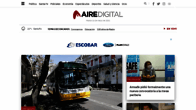 What Airedesantafe.com.ar website looked like in 2021 (3 years ago)