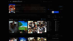 What Animixplay.to website looked like in 2021 (3 years ago)