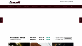 What Anacafe.org website looked like in 2021 (3 years ago)