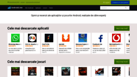 What Androidliste.ro website looked like in 2021 (3 years ago)