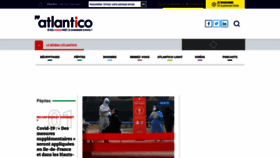 What Atlantico.fr website looked like in 2021 (3 years ago)