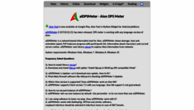 What Aioninfo.com website looked like in 2021 (3 years ago)