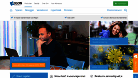 What Aegon.nl website looked like in 2021 (5 years ago)