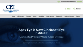 What Apexeye.com website looked like in 2021 (3 years ago)