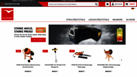 What Altrad-onlineshop.eu website looked like in 2021 (3 years ago)