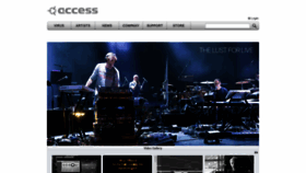 What Access-music.de website looked like in 2021 (3 years ago)