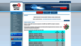 What Anq.pl website looked like in 2021 (3 years ago)