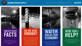 What Arizonawaterfacts.com website looked like in 2021 (3 years ago)