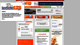 What Annonce123.com website looked like in 2021 (3 years ago)