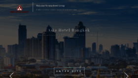 What Asiahotel.co.th website looked like in 2021 (3 years ago)