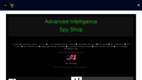 What Advanced-intelligence.com website looked like in 2021 (3 years ago)