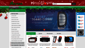What Autokeymall.com website looked like in 2021 (3 years ago)